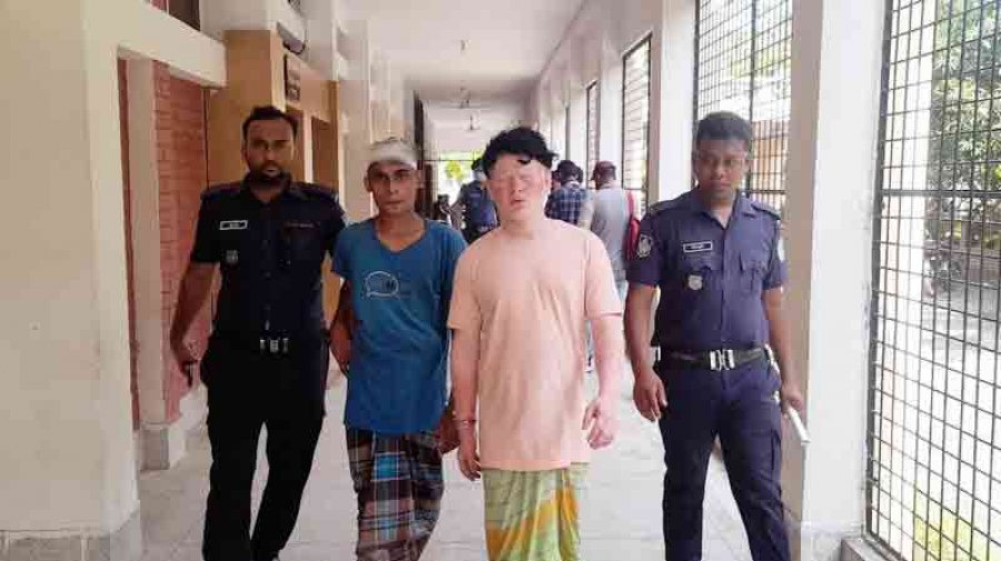 নড়িয়ায় স্কুলছাত্র হত্যা, দুই আসামি ৩ দিনের রিমান্ডে