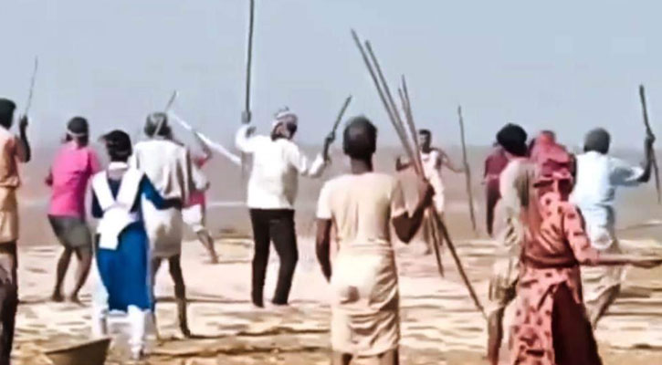 জাজিরায় দুই পক্ষের সংঘর্ষে ফাঁকা গুলী,আহত ৭