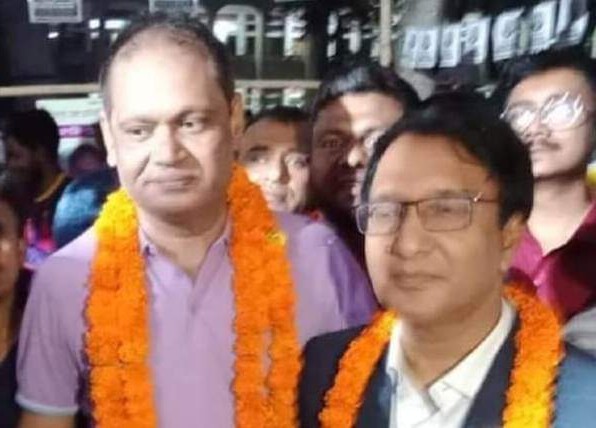 শরীয়তপুর  আইনজীবী সমিতির নির্বাচন আবু সাঈদ সভাপতি ও তাজুল ইসলাম সম্পাদক