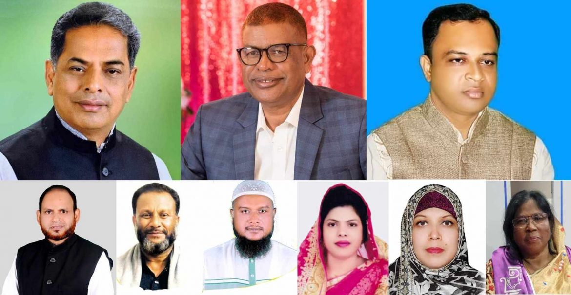 ১ম ধাপে নড়িয়া উপজেলা  পরিষদ নির্বাচনে মনোনয়ন দাখিল