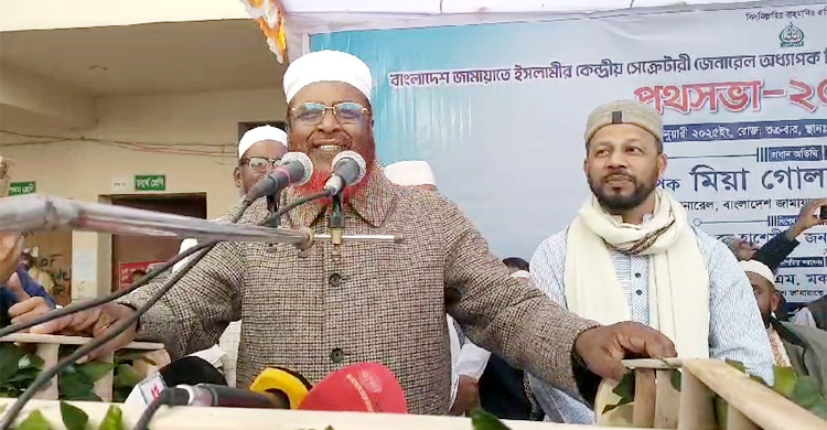 মিয়া গোলাম পরওয়ার অন্তর্র্বতী সরকার গ্রহণযোগ্য নির্বাচন দিয়ে ক্ষমতা হস্তান্তর করবে